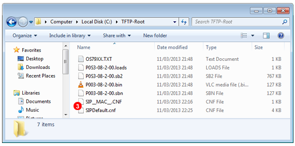 Cisco 79xx Config files