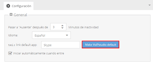 VoIPstudio Clic to call
