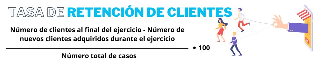 tasa de retención de clientes