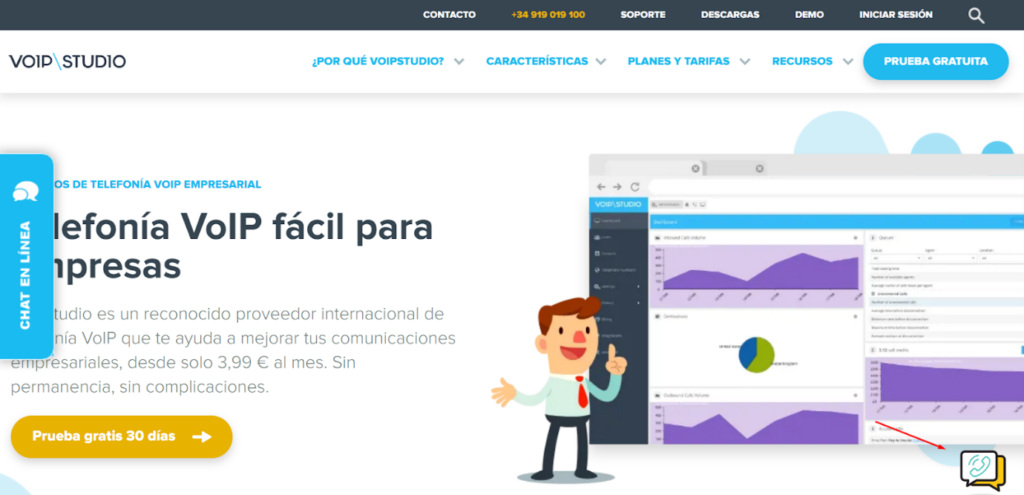 Call me back VoIPstudio 3