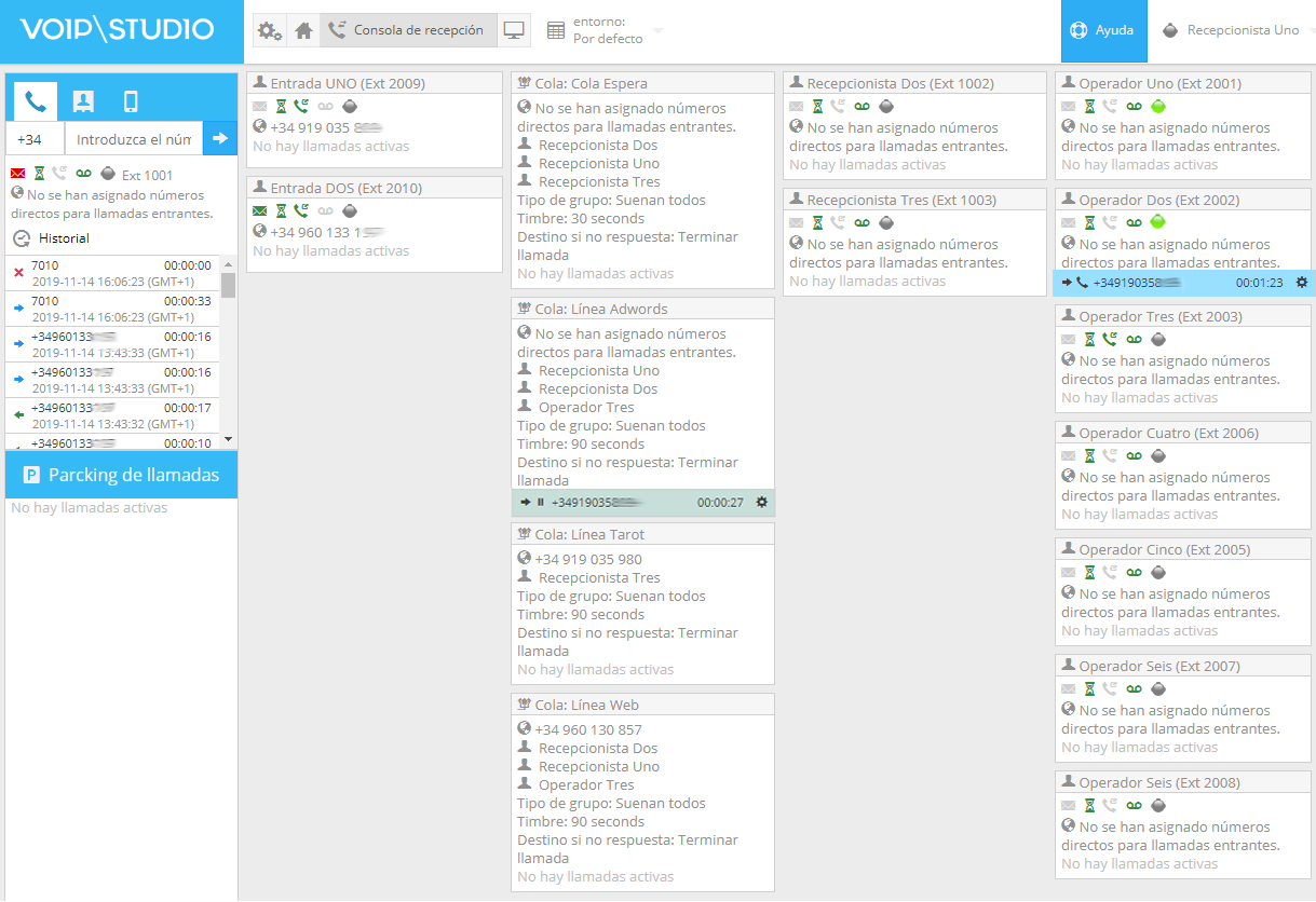 Monitorizacion de llamadas VoIP