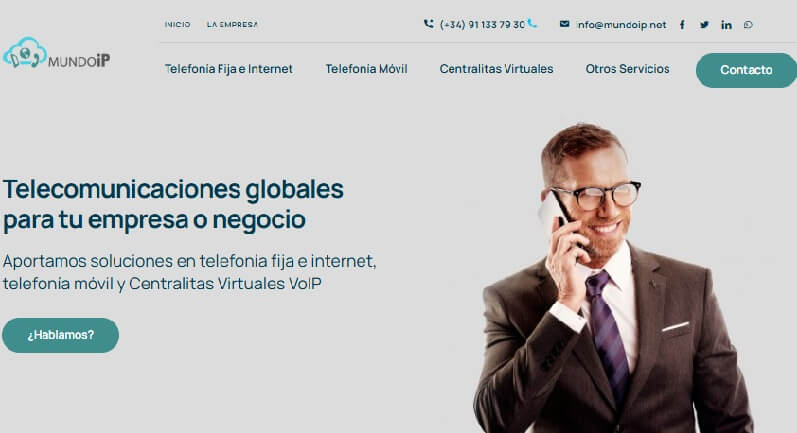 Proveedor VoIP España MundoIP