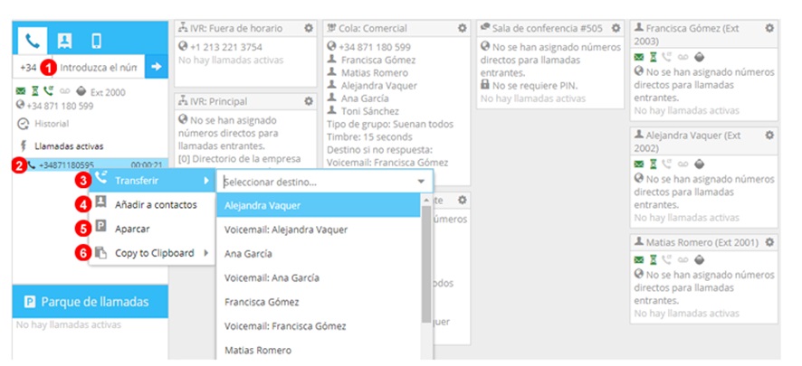 consola supervisor voipstudio
