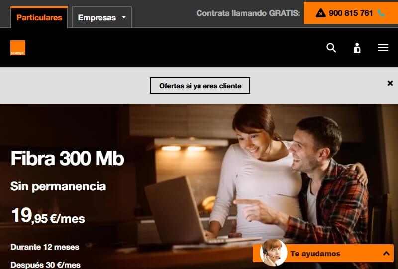 Operador telefonía Orange