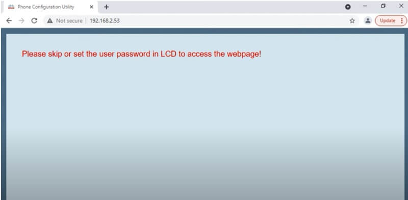 Example IP Phone