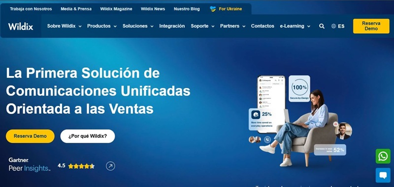 Centralita virtual Wildix