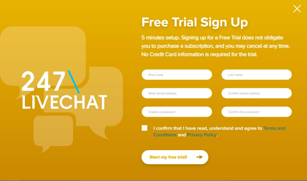 247LiveChat Free Trial