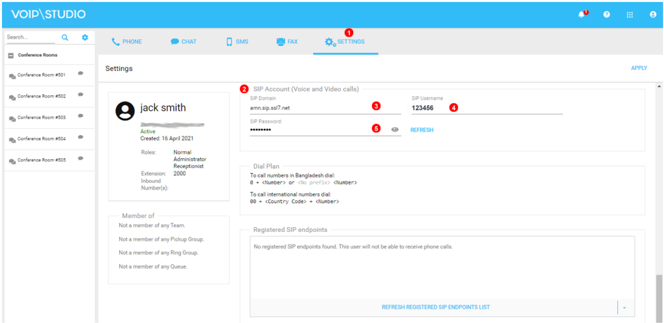 zoiper not registering