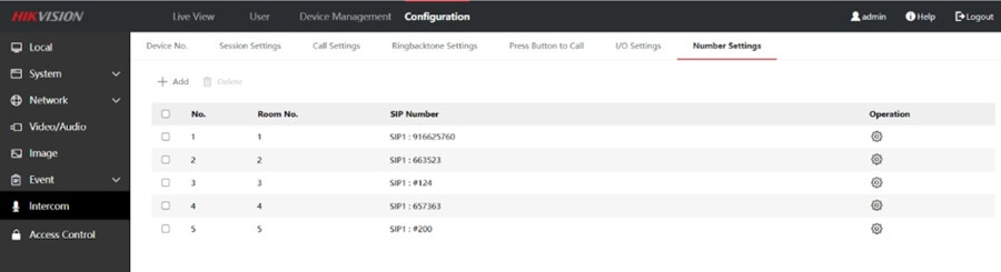 Link Hickvision door opener to VoIPstudio PBX (3)