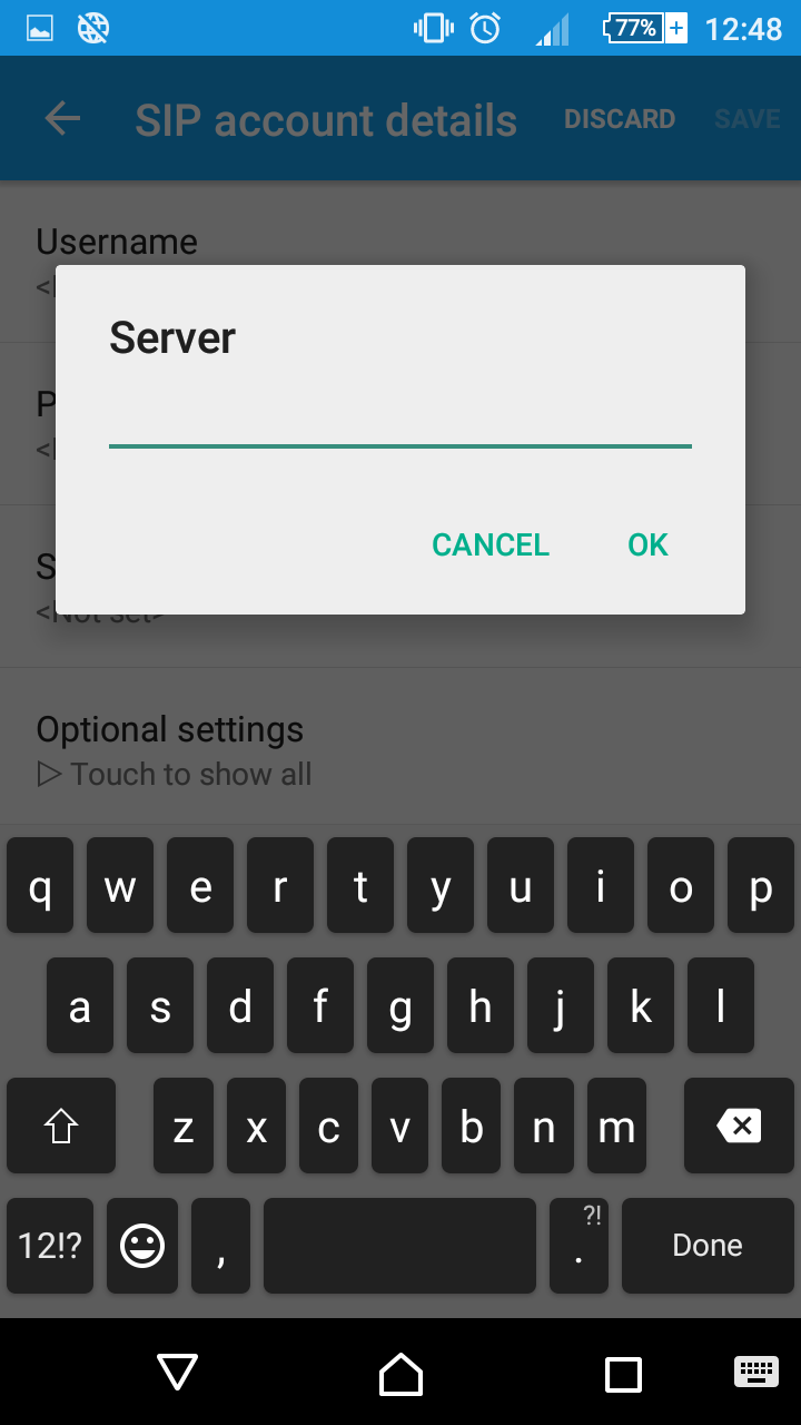 android calls notes phone sip 18f voip domain enter ssh4 18w teaching 17w 19w 17f ender password server finally