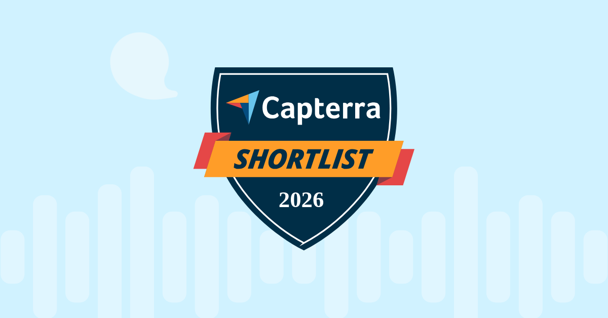 voipstudio capterra call center software shortlist 2026 badge