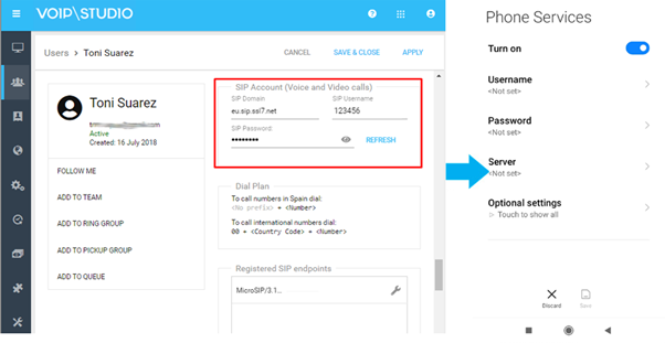 Create your FREE SIP account and start making calls with 90% discount