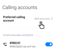 Callings accounts